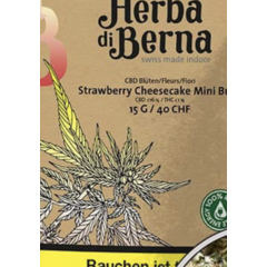 Herba di Berna Herba di Berna Strawberry Cheesecake Indoor Mini Buds 15g