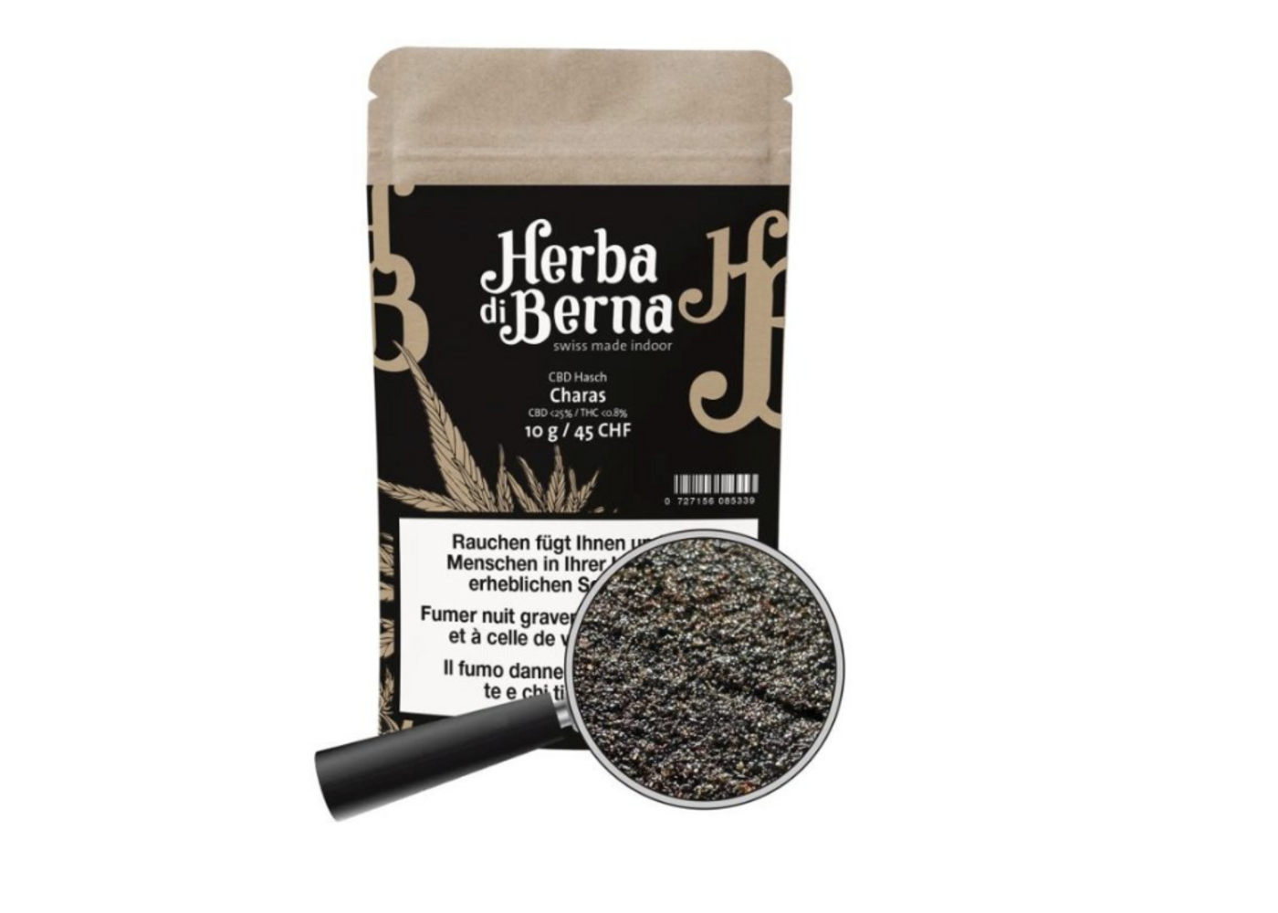 Herba di Berna Herba di Berna CBD Hasch Charas 12.5g