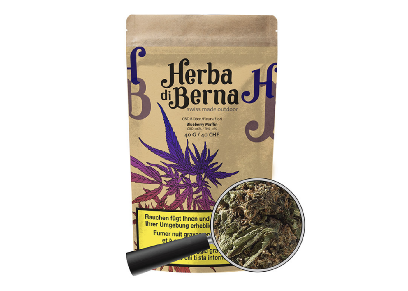 Herba di Berna Herba di Berna Blueberry Muffin Outdoor 40g