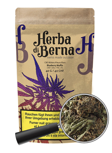 Herba di Berna Herba di Berna Blueberry Muffin Outdoor 40g