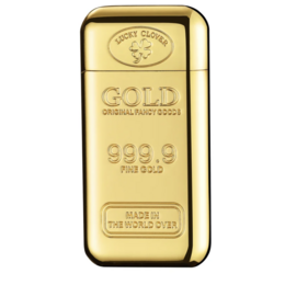  Feuerzeug Jetflame Goldbarren