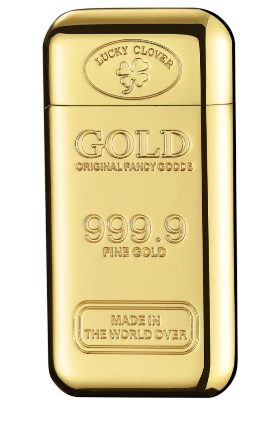 Feuerzeug Jetflame Goldbarren