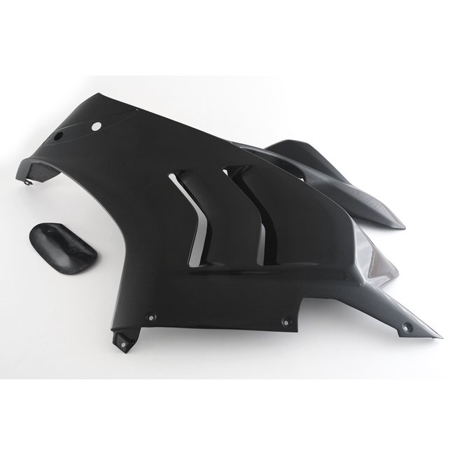 FULLSIX Carbon FullSix FAIRING SIDE PANEL - UPPER LEFT Panigale V4R (2019 - ) / V4 (2020-)