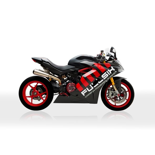 FULLSIX Carbon FullSix FAIRING SIDE PANEL - UPPER RIGHT EXTENSIO N939 SUPERSPORT (2017-)