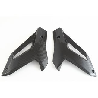 FULLSIX Carbon LOWER SIDE PANELS - SET S1000R - NAKED (2013 -2016)