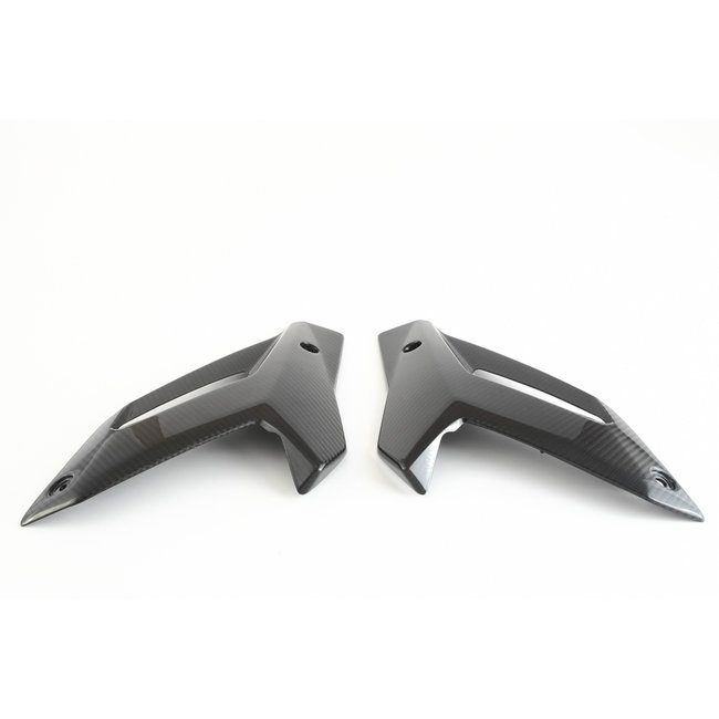 FULLSIX Carbon FullSix LOWER SIDE PANELS - SET S1000R - NAKED (2013 -2016)