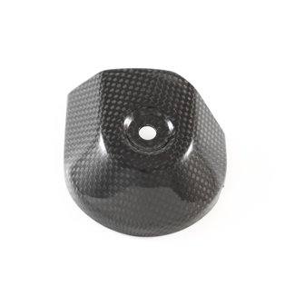 FULLSIX Carbon EXHAUST PROTECTOR - EX-UP COVERMONSTER 696 / 796 / 1100 + John Keogh