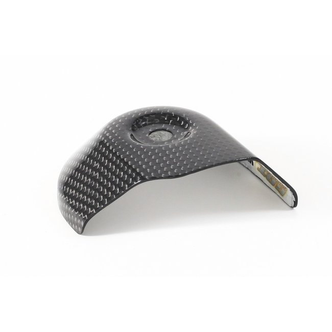 FULLSIX Carbon FullSix EXHAUST PROTECTOR - EX-UP COVER MONSTER 696 / 796 / 1100 + John Keogh