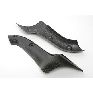 FULLSIX Carbon PROTECTOR FOR HIGH EXHAUST L+R - SETMONSTER S2R / S4R (2005-2007)