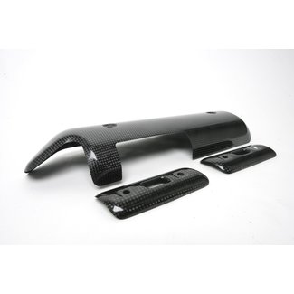 FULLSIX Carbon EXHAUST PROTECTOR AND COVER - SETMONSTER S2R / S4R (2005-2007)