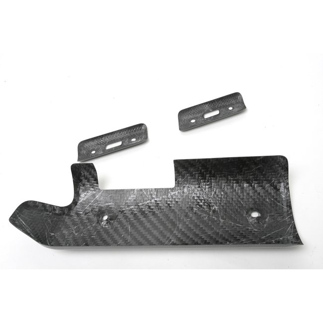 FULLSIX Carbon FullSix EXHAUST PROTECTOR AND COVER - SETMONSTER S2R / S4R (2005-2007)