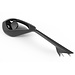 FULLSIX Carbon MIRROR BODY - RIGHT (no turn indicator and mirror glass included)1199 PANIGALE (2011 -2014)
