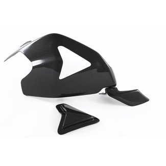 FULLSIX Carbon SWINGARM GUARD with SLIDER and SHARK FIN1199 PANIGALE (2011 -2014)