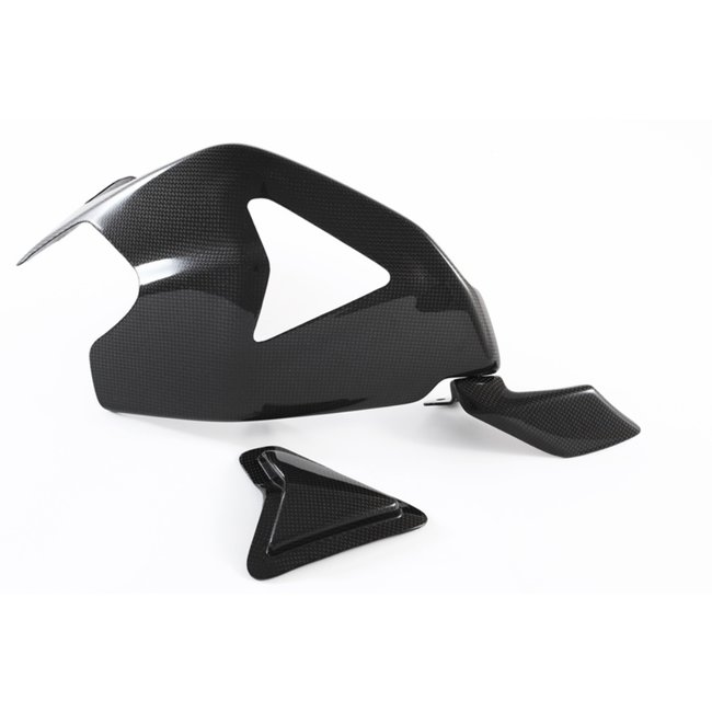 FULLSIX Carbon FullSix SWINGARM GUARD with SLIDER and SHARK FIN1199 PANIGALE (2011 -2014)