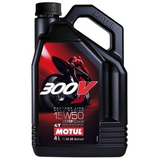 MOTUL 300V 15W50 4 Liter