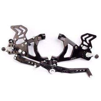 PP Tuning BMW S1000R 2019 Rearsets / Footrest Kit Race Version