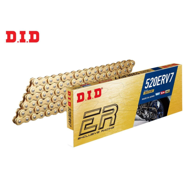D.I.D. DID ERV7 520 Race Chain 120 Links G&G