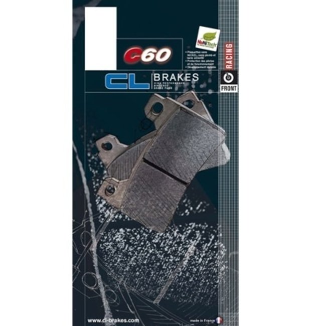 CL Brakes C60 Carbone Lorraine Ceramic Race Sinter Brake Pads