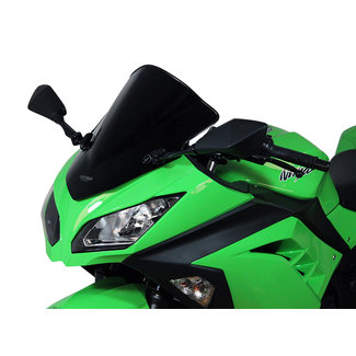 MRA Racing "R" windscherm zwart Kawasaki Ninja 300 kuipruit