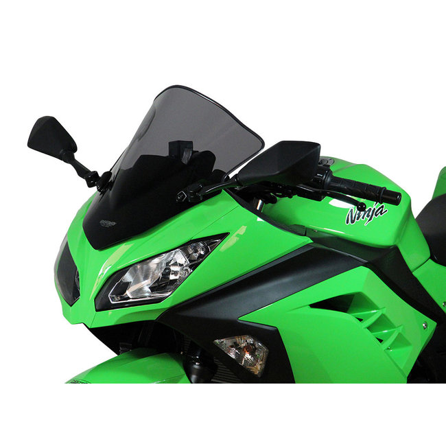 MRA Racing "R" windscherm smoke grey Kawasaki Ninja 300/ZX250R kuipruit