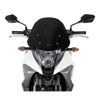 MRA Touring "T" windscherm zwart Honda VFR800 X Crossrunner kuipruit