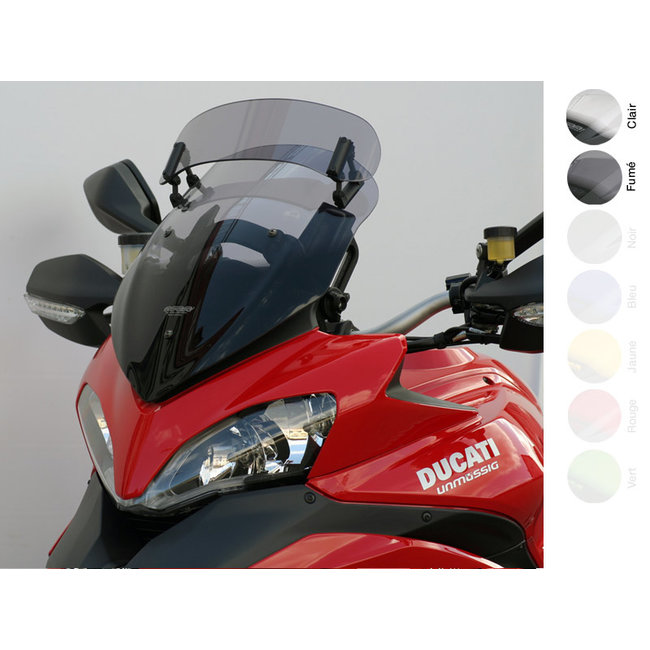 MRA Variotouring "VT" windscherm smoke grey Ducati Multistrada 1200/S kuipruit