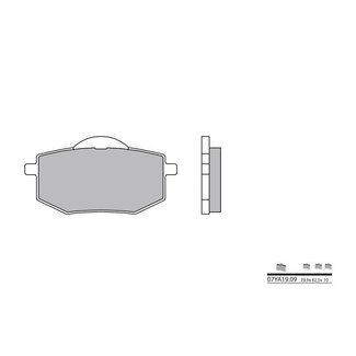Brembo BREMBO Remblokken 07YA1909 organisch Brembo BREMBO Remblokken 07YA1909 organisch