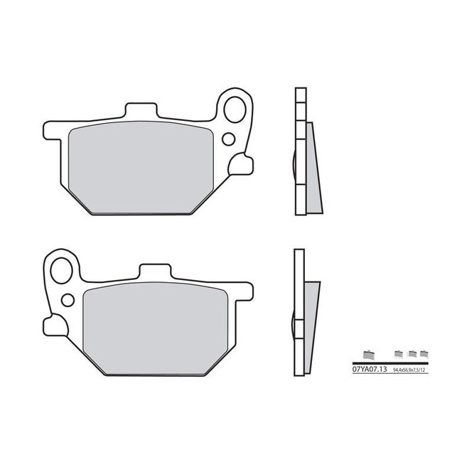 Brembo BREMBO Remblokken 07YA0713 organisch