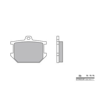 Brembo BREMBO Remblokken 07YA0309 organisch