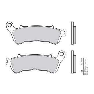 Brembo BREMBO Remblokken 07HO57LA gesinterd metaal