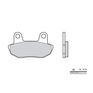 Brembo BREMBO Remblokken 07HO1609 organisch