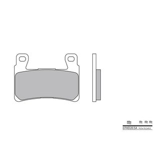 Brembo BREMBO Remblokken 07HD20SA gesinterd metaal