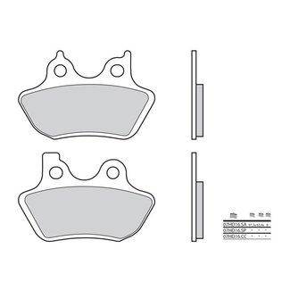 Brembo BREMBO Remblokken 07HD16SA gesinterd metaal Brembo BREMBO Remblokken 07HD16SA gesinterd metaal