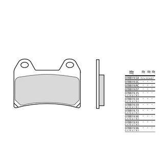 Brembo BREMBO Remblokken 07BB1907 organisch