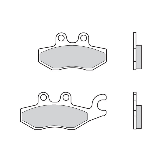 Brembo BREMBO Remblokken 07060XS keramisch carbon organisch