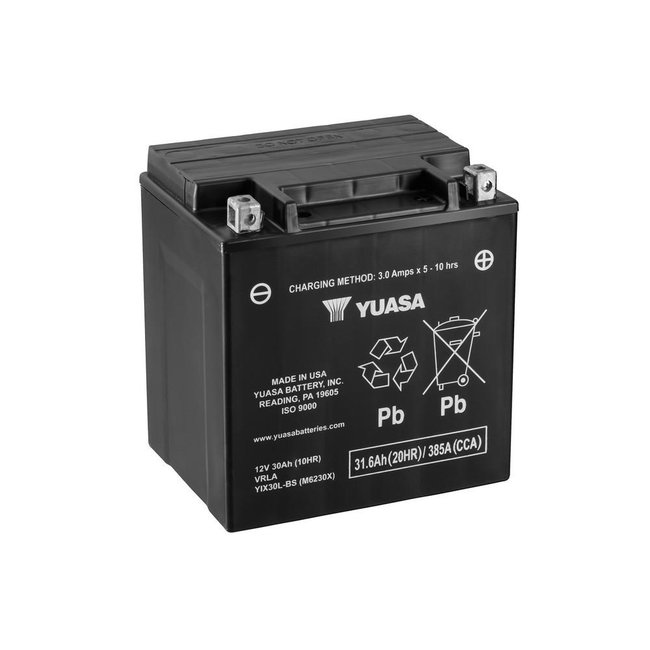 YUASA YUASA Accu YTX30L conventioneel