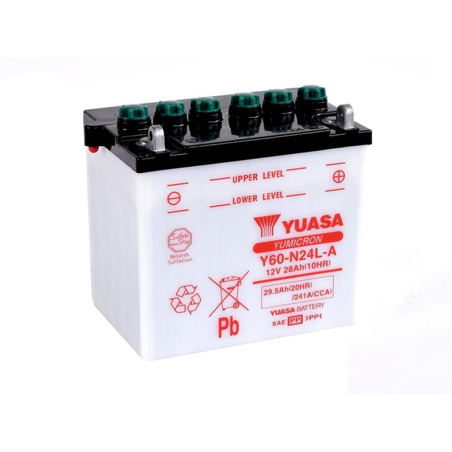 YUASA YUASA Accu Y60-N24L-A conventioneel