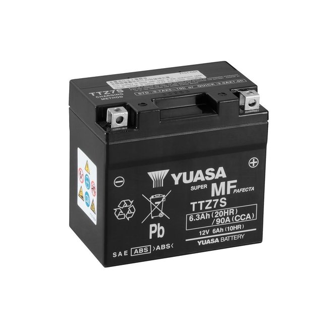 YUASA YUASA Accu TTZ7S onderhoudsvrij af fabriek geactiveerd