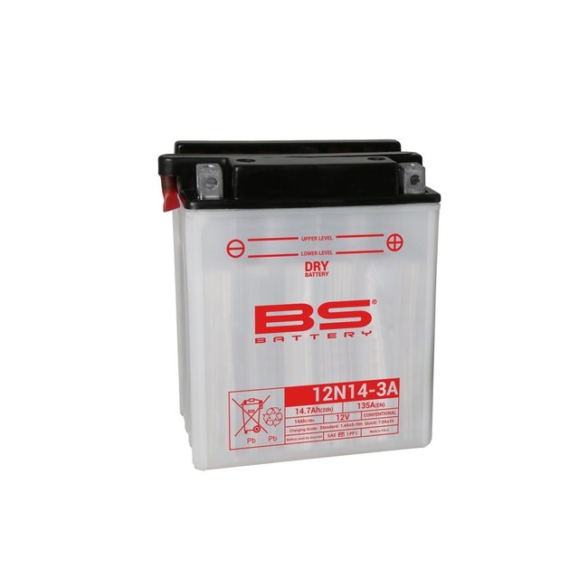 BS Battery BS BATTERY Accu 12N14-3A conventioneel geleverd met zuurpakket