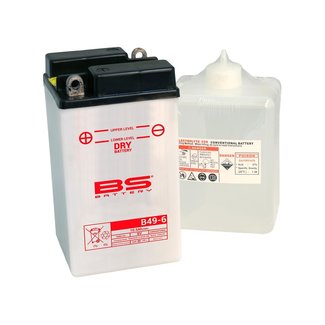BS Battery BS BATTERY Accu B49-6 conventioneel geleverd met zuurpakket