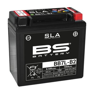 BS Battery Accu BB7L-B2 SLA onderhoudsvrij af fabriek geactiveerd BS Battery Accu BB7L-B2 SLA onderhoudsvrij af fabriek geactiveerd