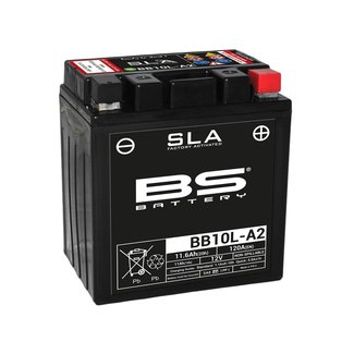 BS Battery BS BATTERY Accu BB10L-A2 SLA onderhoudsvrij af fabriek geactiveerd