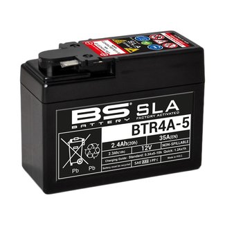 BS Battery BS BATTERY Accu BTR4A-5 SLA onderhoudsvrij af fabriek geactiveerd BS Battery BS BATTERY Accu BTR4A-5 SLA onderhoudsvrij af fabriek geactiveerd