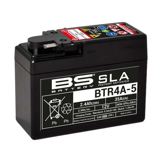 BS Battery BS BATTERY Accu BTR4A-5 SLA onderhoudsvrij af fabriek geactiveerd