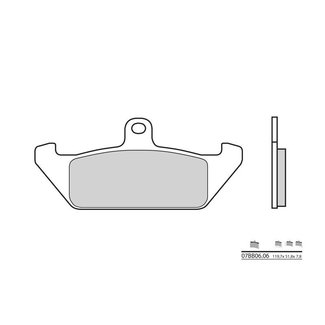 Brembo BREMBO Remblokken 07BB0606 organisch