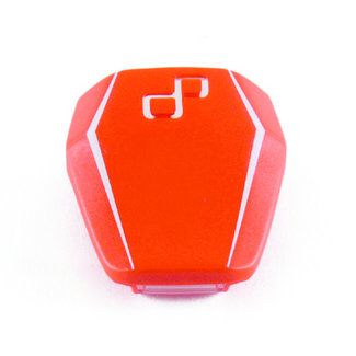 LIGHTECH LED kentekenplaatverlichting Python rood deksel hartafstand 26 mm LT009ROS