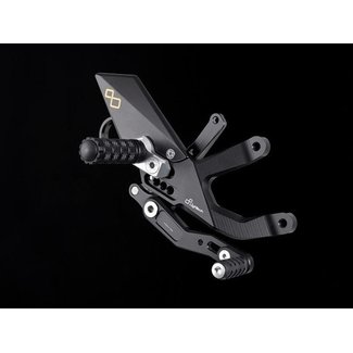 Verstelbare Lightech bedieningsadapters voor vaste voetsteun BMW S1000RR FTRBM004