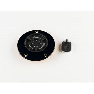 Dop voor tank met magneetsleutel ZWART TK2NER