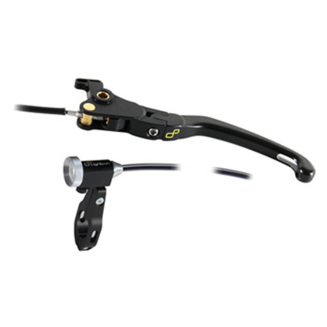 Complete opklapbare remhendel type J, verlengmogelijkheid bediening links (PR16x18) (PR19x18) LEVS502J