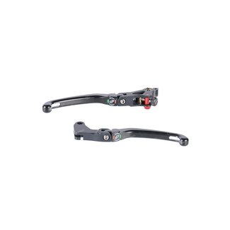 LIGHTECH hendelsets Alien vouwbaar en instelbaar magnesium KLEV117J